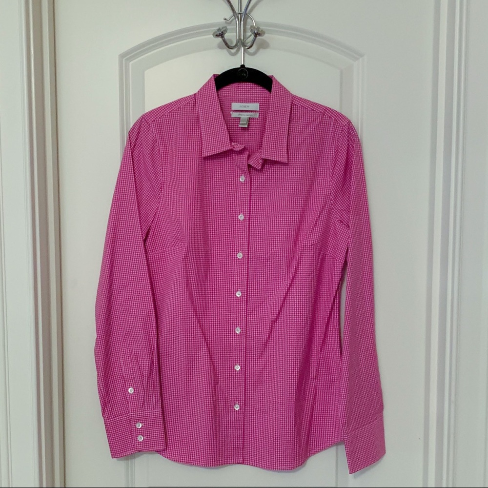 NWT J. Crew Stretch Perfect Button Down Shirt Sz S